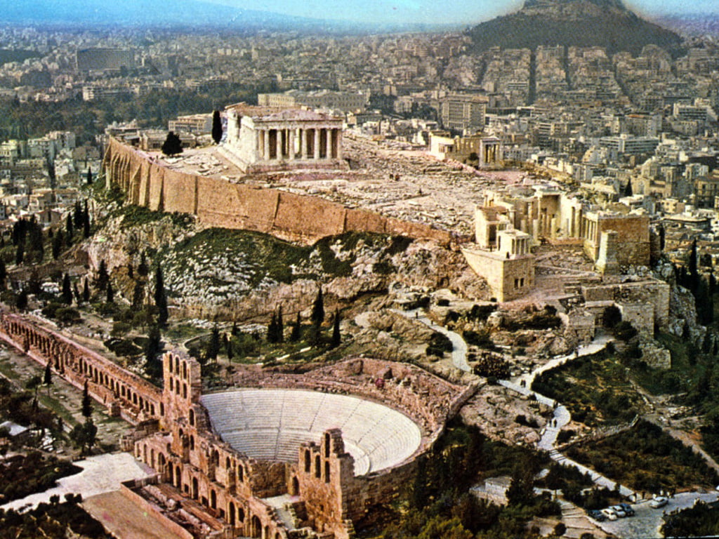 Athens-Ruins-Wallpaper