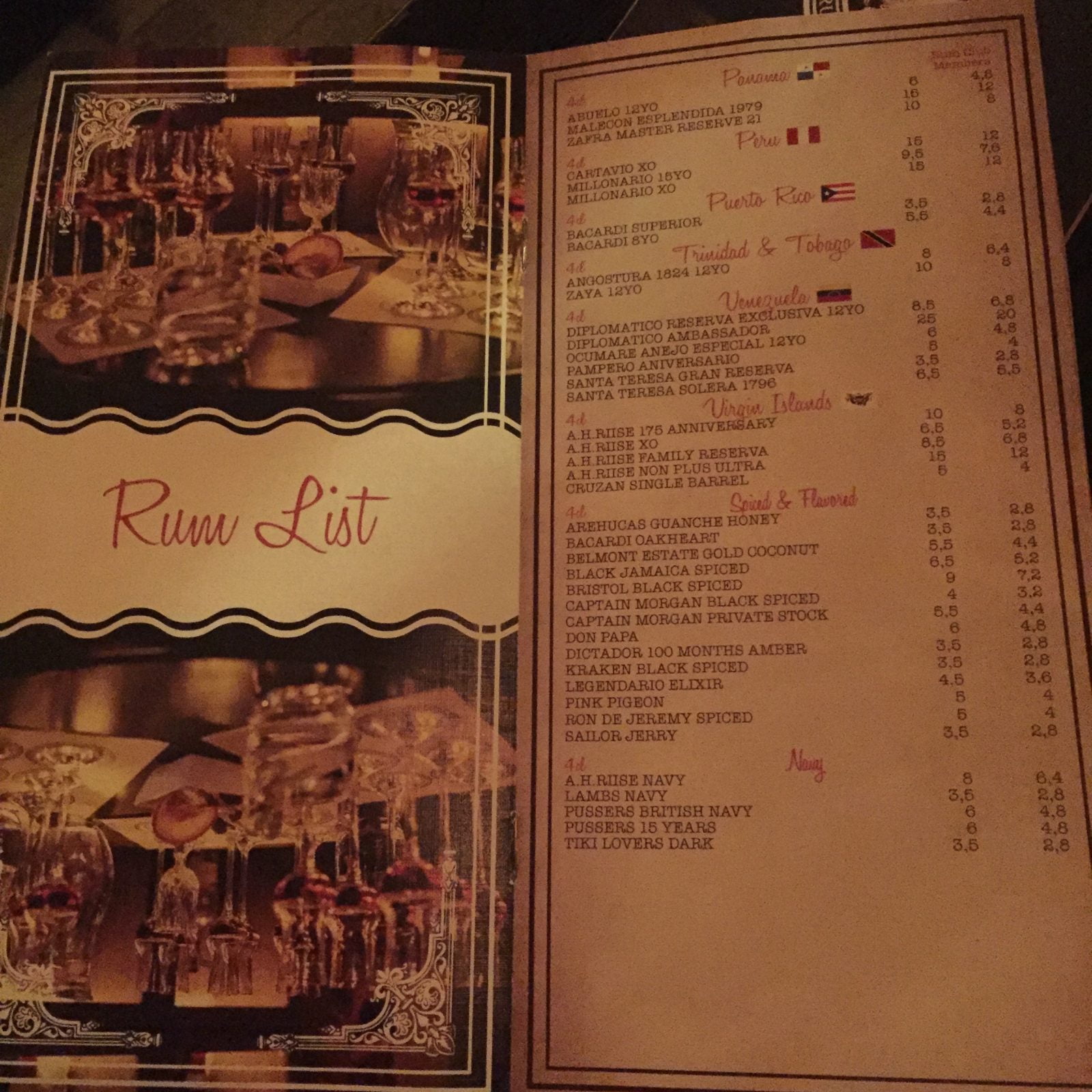 rum menu zeynep cansoylu
